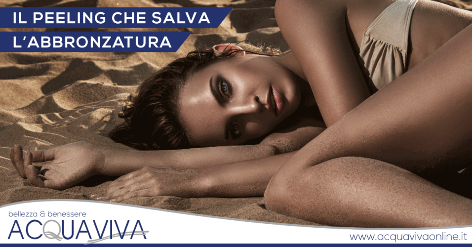 Il peeling, il primo trattamento di bellezza dopo l'estate