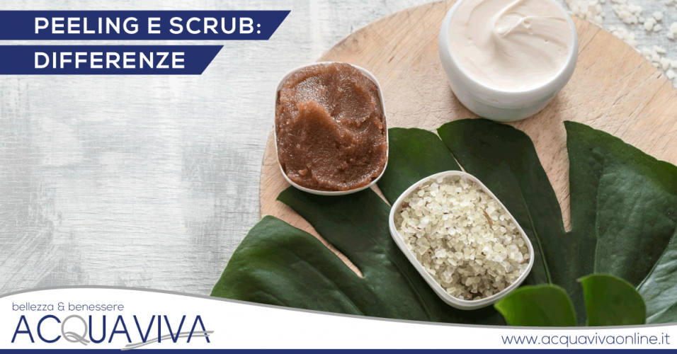 Differenze tra scrub e peeling