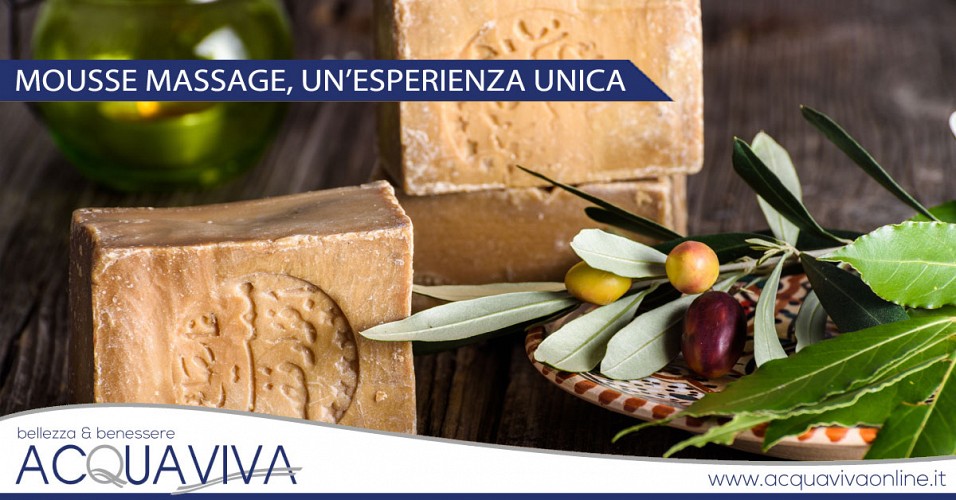 Mousse massage, un’esperienza unica